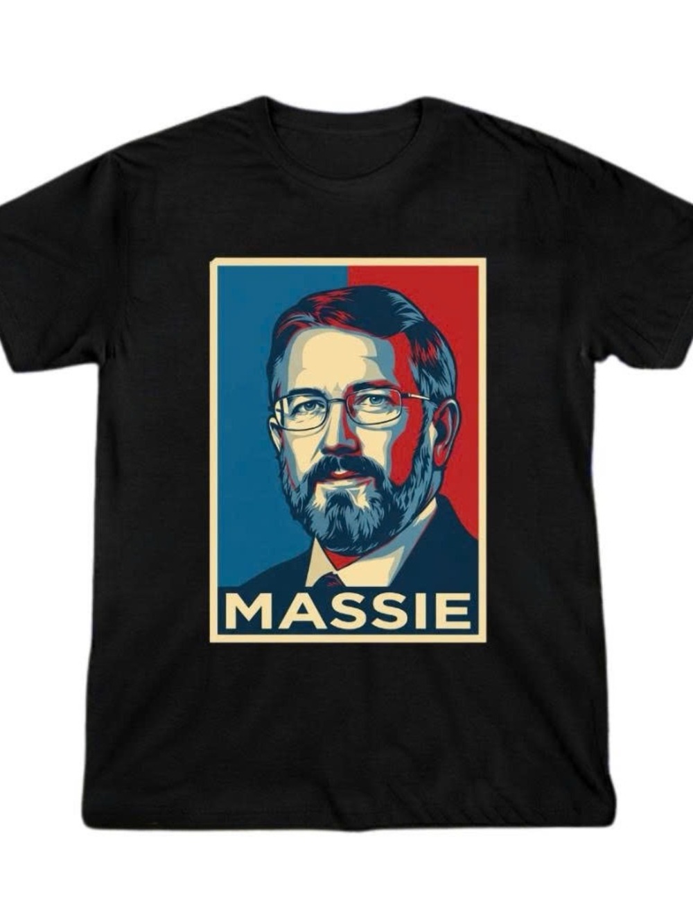 Gildan Black Massie 2028 Patriotic Election Shirt